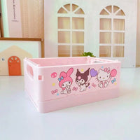 Sanrio Hello Kitty Foldable Desk Organizer Basket