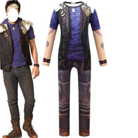 New Halloween Costumes for Kids Zombies 2 Addison Cosplay Girls Eliza Outfits Party Bodysuit Jumpsuits Children Carnival Clothes 4540