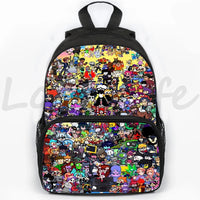Fnf Game Friday Night Funkin Backpack for Boys Girls 3D Anime School Backpacks Children Bookbag 16 Inch Travel 6