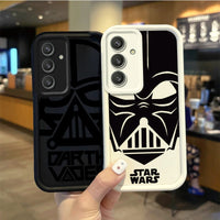 S-Star W-Wars Darth Vader Phone Case For Samsung Galaxy S25 S24 S23 S21 Ultra Plus S24 S23 S21 S20 FE A73 A55 Silicone Cover