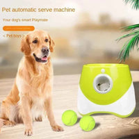 Catapult For Dogs Ball Launcher Dog Toy Tennis Ball Launcher Jumping Ball Pitbull Toys Tennis Ball Machine Automatic Throw Pet Fluorescent green