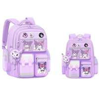 Cinnamoroll Large-Capacity Cartoon Children'S Backpack Kuromi My Melody Pochacco Cute Anime Children'S School Bag Set