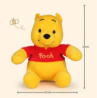 Lusy Store LLC Winnie the Pooh Tigger Piglet Eeyore Doll Plush Toys Stuffed Soft Pillow Cute Toy Gifts Stuffed Animal