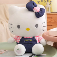 Hello Kitty Plush Anime Kuromi Stuffed Xmas Gifts For Girls Kawaii My Melody Plush Dolls kt niuzai nan 20cm 8inch
