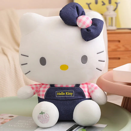 Hello Kitty Plush Anime Kuromi Stuffed Xmas Gifts For Girls Kawaii My Melody Plush Dolls kt niuzai nan 20cm 8inch