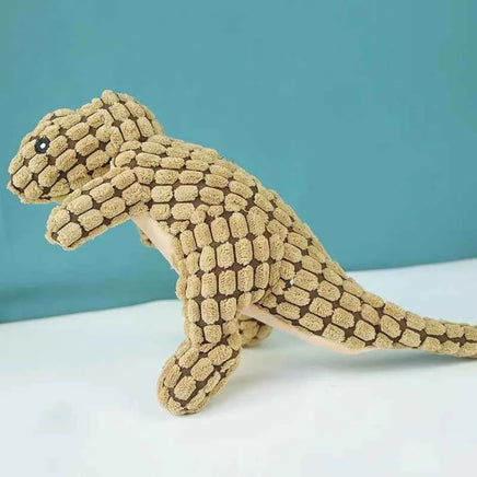 Interactive Alligator Dog Toy, Plush & Squeaky Sound, Chewable & Teeth Grinding, Training Toy for Dogs F