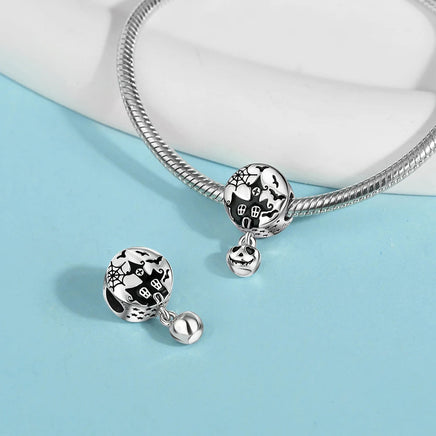 Gothic 2025 Charms 925 Sterling Silver Halloween Nightmare Skull Skeleton Beads Fit Snake Chain Bracelet Necklace DIY Jewelry