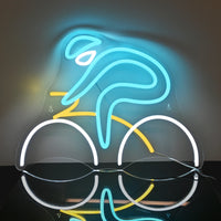 Lusy Store LLC Fitness Neon Sign Dumbbell LED Light Gym Art Wall Decoration Neon Sign