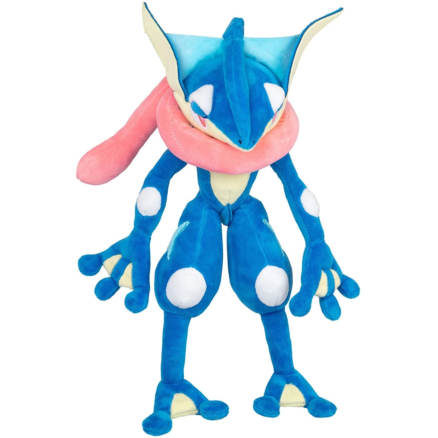 Lusy Store LLC Greninja Plush Toy Pokemon Froakie Evolution Frog Ninja Stuffed Doll Christmas Gifts for Kids Plush