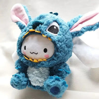 20cm Cinnamoroll Cosplasy Stitch Plush Toys Disney Stuffed Animal Dolls Soft Anime Toy Plush Pillow Appease Toys Gift For Girls