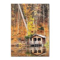 Autumn Decoration Canvas Poster Yellow Leaves Fall View Wall Art Print Pumpkin Painting Halloween Picture Living Room Home Decor 14