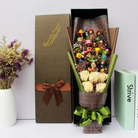 Lovely Plastic Anime Action Figure Bouquet Gift Box Valentine Birthday Graduation Christmas Gifts