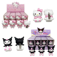 Lusy Store LLC Hello Kitty Kuromi Melody Silicone Mini Manual Pencil Sharpener Cute Cartoon Action Figure