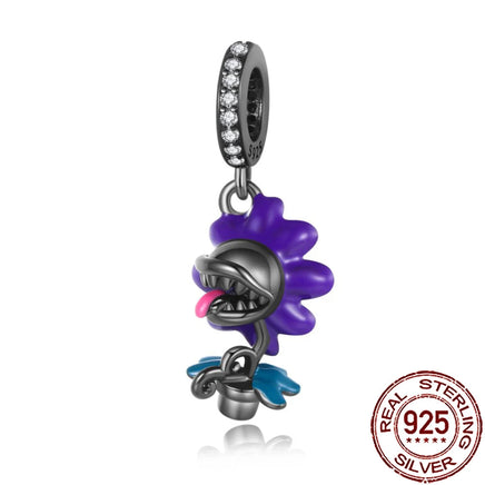 Gothic 2025 Charms 925 Sterling Silver Halloween Nightmare Skull Skeleton Beads Fit Snake Chain Bracelet Necklace DIY Jewelry OMT186
