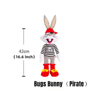 Bugs Bunny Plush Toy – Soft Stuffed Rabbit Doll 11.4/16.5in – Lusy Store 06