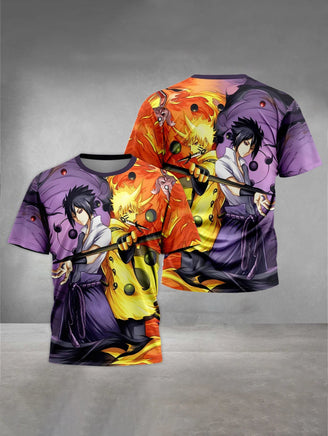 3D Print Anime N-N-Narutos Baby Clothing 5 to 14 Years Male Outdoor Clothes for Children Boy Girl Child T-Shirt Top Shirts Lusy Store