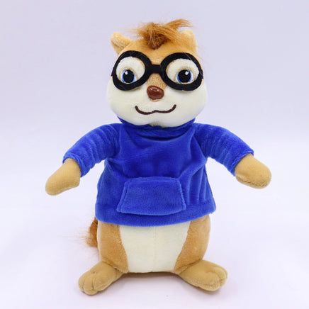 Lusy Store LLC Alvin and the Chipmunks Plush Toy Set &ndash; Soft &amp; Fluffy Stuffed Animals &ndash; 8in (20cm) &ndash; Lusy Store Stuffed Animal