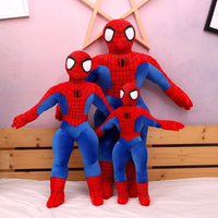 SpiderMan Plush Toys The Avengers Cartoon Doll Soft Pillow Plushie Stuffed Gift