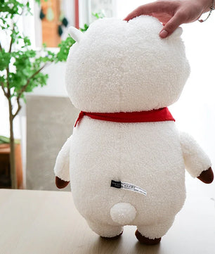 Lusy Store LLC Giant Sheep Plush Toy Lovely Alpaca Stuffed Doll Lovely Room Decor Sofa Cushion Bed Pillow Gift For Girl Plush