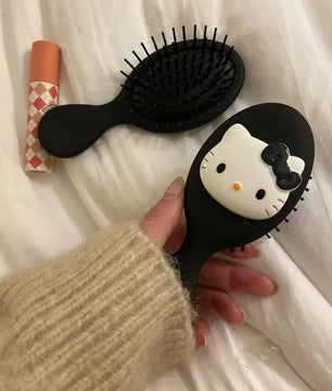 Lusy Store LLC Hello Kitty Comb Girl Heart Cute Portable Air Cushion Combs Gifts for Girls Comb