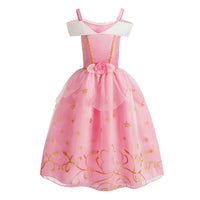 Girls Princess Dress Kids Cinderella Snow White Aurora Sofia Rapunzel Cinderella Halloween Costume 12