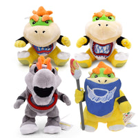 Lusy Store LLC 25 Styles Mario Plush Toys Luigi Princess Peach Toad Diddy Kong Koopa Troopa Bowser Jr Anime Stuffed GIfts Plush