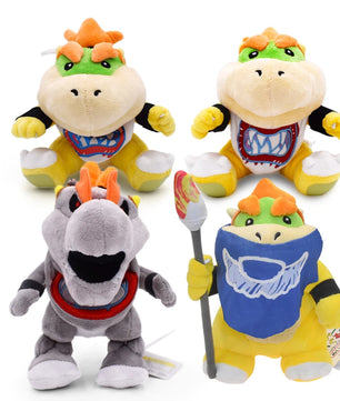 Lusy Store LLC 25 Styles Mario Plush Toys Luigi Princess Peach Toad Diddy Kong Koopa Troopa Bowser Jr Anime Stuffed GIfts Plush