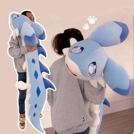 Lusy Store LLC Palworld Plush Chillet Stuffed Pillow Bolster Toy Game Kawaii Grizzbolt Anime Peripheral Cloth Doll Stuffed Decor Modle 