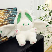 Lusy Store LLC Bat Rabbit Plush Toys Flying Rabbit Plush Stuffed Animals Doll Home Decor Plush