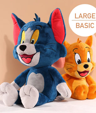 Lusy Store LLC Tom And Jerry Plush Toy | Soft Stuffed Cartoon Doll | Multiple Sizes Plush
