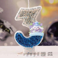 Cinnamoroll Creative Digital Candle (4x7.5cm) - Birthday Cake Decoration 3