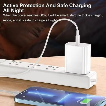 35W PD Original Fast Charging USB Cable for iPhone 14 8 7 Plus 13 12 11 Pro XS Max XR X USB C Rapid Charger Cable 1m 1.5m 2m 3m Lusy Store