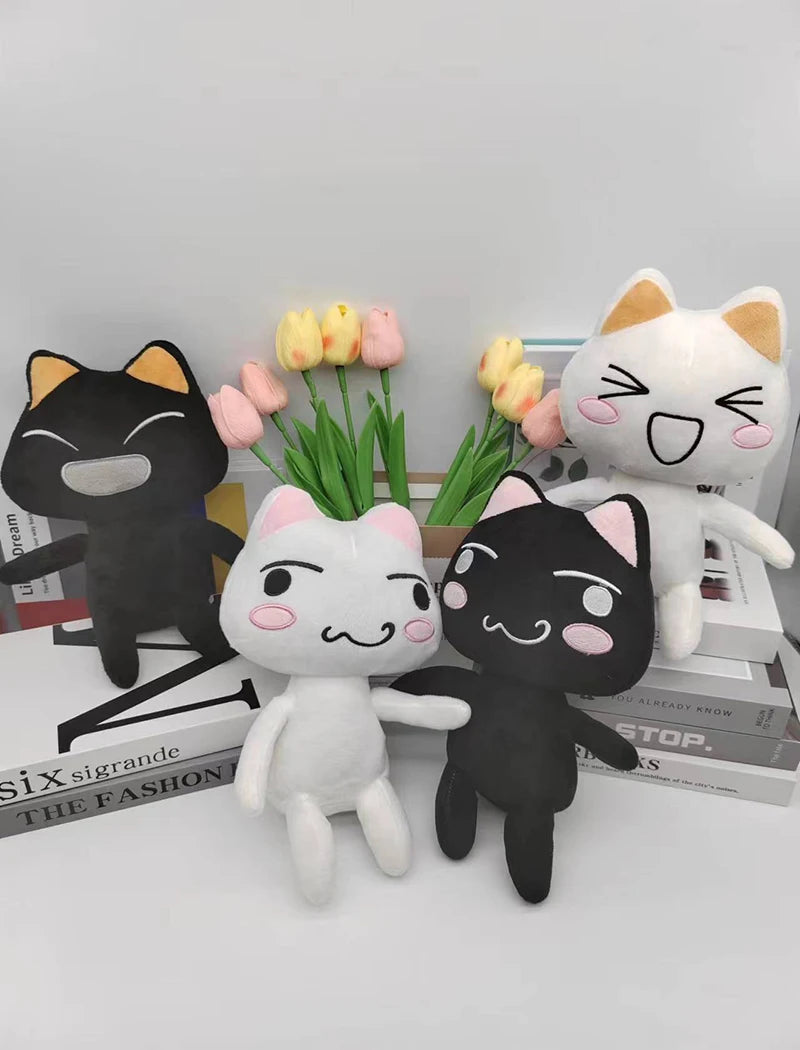 Lusy Store LLC Toro Inoue The Cat Plush Toy Soft Doll Room Decorations Birthday Gifts Christmas Gifts Plush