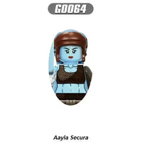 Star Wars Mandalorian Mini Robot Figure Toy - Han Solo, C-3PO, Leia, Darth Vader, Boba Fett Blocks G0064