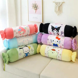 Lusy Store LLC Hello Kitty Plush Pillow Cushion Kawaii Anime Melody Kuromi Cinnamoroll Super Soft Plush Gift Pillow