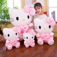 Hello Kitty Plush Toys 24-55cm Soft Stuffed Anime Pillow Birthday Gifts For Kids Girls