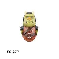 Star Wars Mandalorian Mini Robot Figure Toy - Han Solo, C-3PO, Leia, Darth Vader, Boba Fett Blocks PG742