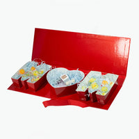 Mother's Day MOM Fillable Letter Shaped Gift Packaging Boxes Empty Present Boxes Red 45x15.3x5.2cm