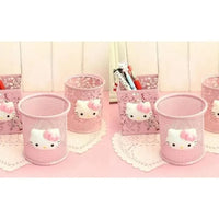 Hello Kitty Pen Holder Creative Kawaii Desktop Storage Box