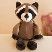 Giraffe Plush Toy – Soft & Cuddly Jungle Animal, 9.8" – Lusy Store raccoon 9.8"