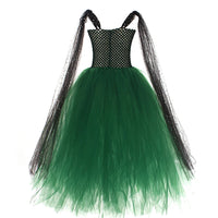 Girls Green Medusa Costume with Headpiece for Kids Halloween Medusa Dresses Greek Roman Kids Fancy Gown Tutu Dress Cosplay
