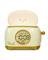 Kid Alarm Clock LED Night Light Digital Clock Children's Sleep Trainier For Home Bedroom Bedside Cute Temperature Display Reloj Yellow
