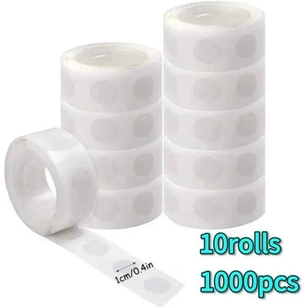 100-2000pcs Double-sided Adhesive Dots Transparent Removable Balloon Adhesive Tape Glue for DIY Wedding Birthday Party Decor 1000pcs