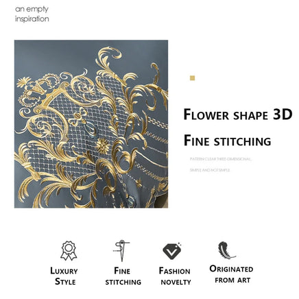 Egyptian Cotton Bedding Set Golden Embroidery Home Textiles Super Soft Bed Duvet Sheet Set King Queen Size Chic Stitch Linen 이불 Lusy Store