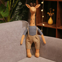 Giraffe Plush Toy – Soft & Cuddly 15.7" Stuffed Animal for Kids, Nursery Decor – Lusy Store giraffe A