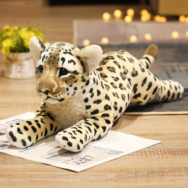 Lusy Store LLC Snow Leopard Stuffed Animal | Realistic Plush Toy | Soft &amp; Cuddly | 15-23 in | Lusy Store Stuffed Animal