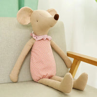Cute Baby Mouse Plush Toys Stuffed Animal Mouse Dolls Lovely Rat with Clothes Kids Birthday Gifts 1 35cm