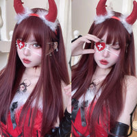 OLACARE Synthetic Super Long Curly Lolita Wig With Bangs 120cm Blonde White Pink Cute Fake Hair Women Halloween Cosplay Wigs P16 613