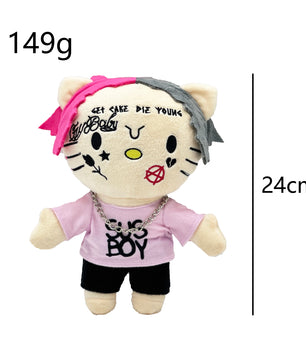 Lusy Store LLC Melanie Martinez Plush Doll Double Ponytail Girl Stuffed Toys Boys Girls Fans Plush
