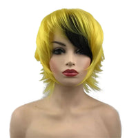 StrongBeauty Halloween Wig Blue Assassination Classroom Akabane Karma Cosplay Wigs Red Synthetic Hair